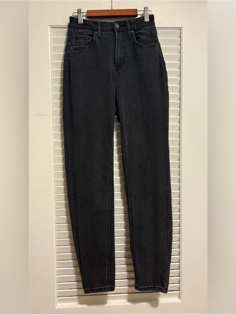 Super-High Rise Skinny Curvy Jeans - Wild Fable Black Wash Midweight Denim